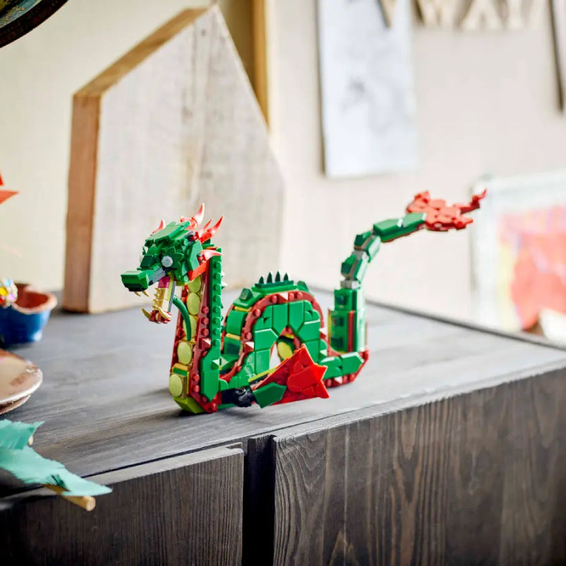 LEGO Creator 3-in-1 Medieval Dragon Building Toy Set (715-Pieces)