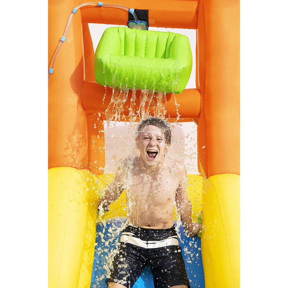 Bestway H2OGO! Mount Splashmore Inflatable Water Splash Park Slide - Curacao