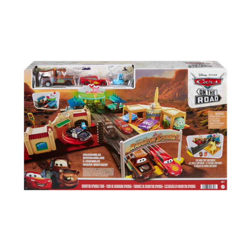 Disney Pixar Cars On the Road Radiator Springs Tour Playset