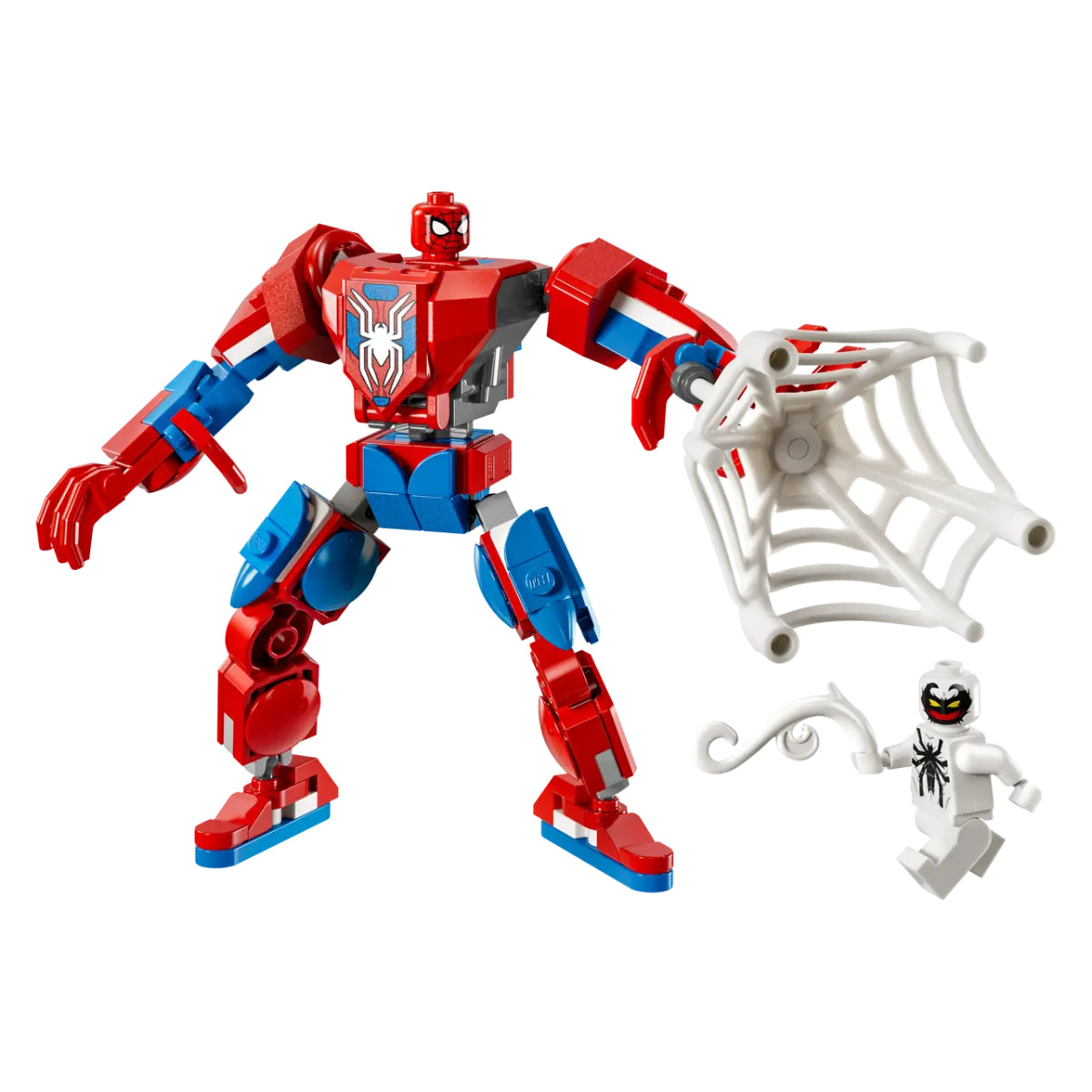 LEGO Marvel Spider-Man Mech vs Anti-Venom Building Toy Set (107-Pieces)