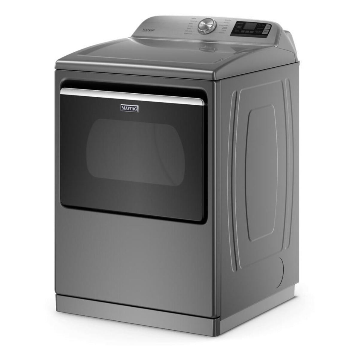 Maytag 7.4 cu. ft. Smart Front Load Electric Dryer with Extra Power - Gray