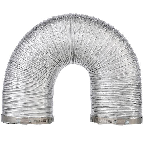 GE PM08X10085 8 ft Flexible Metal Clothes Dryer Duct - Curacao