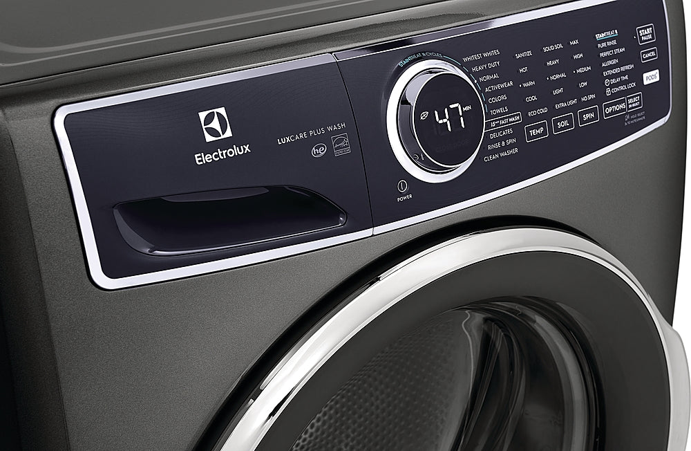 Electrolux ELFW7537AT 4.5 cu.ft. Stackable Front Load Washer with Steam and LuxCare Plus Wash System - Titanium