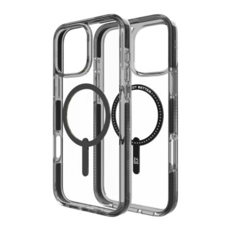 Zagg Santa Cruz Cases for Apple iPhone 16 Pro Max - Black