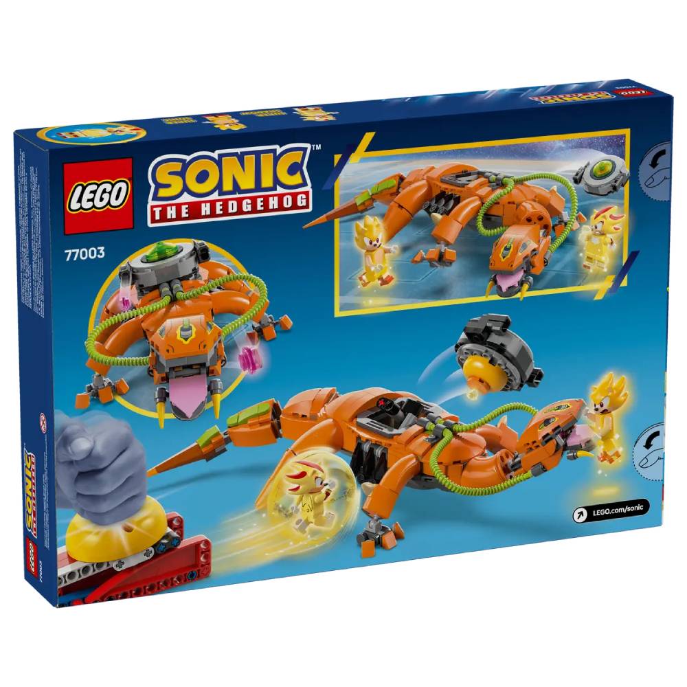 LEGO Sonic The Hedgehog Super Shadow vs Biolizard Building Toy Set (419-Pieces)