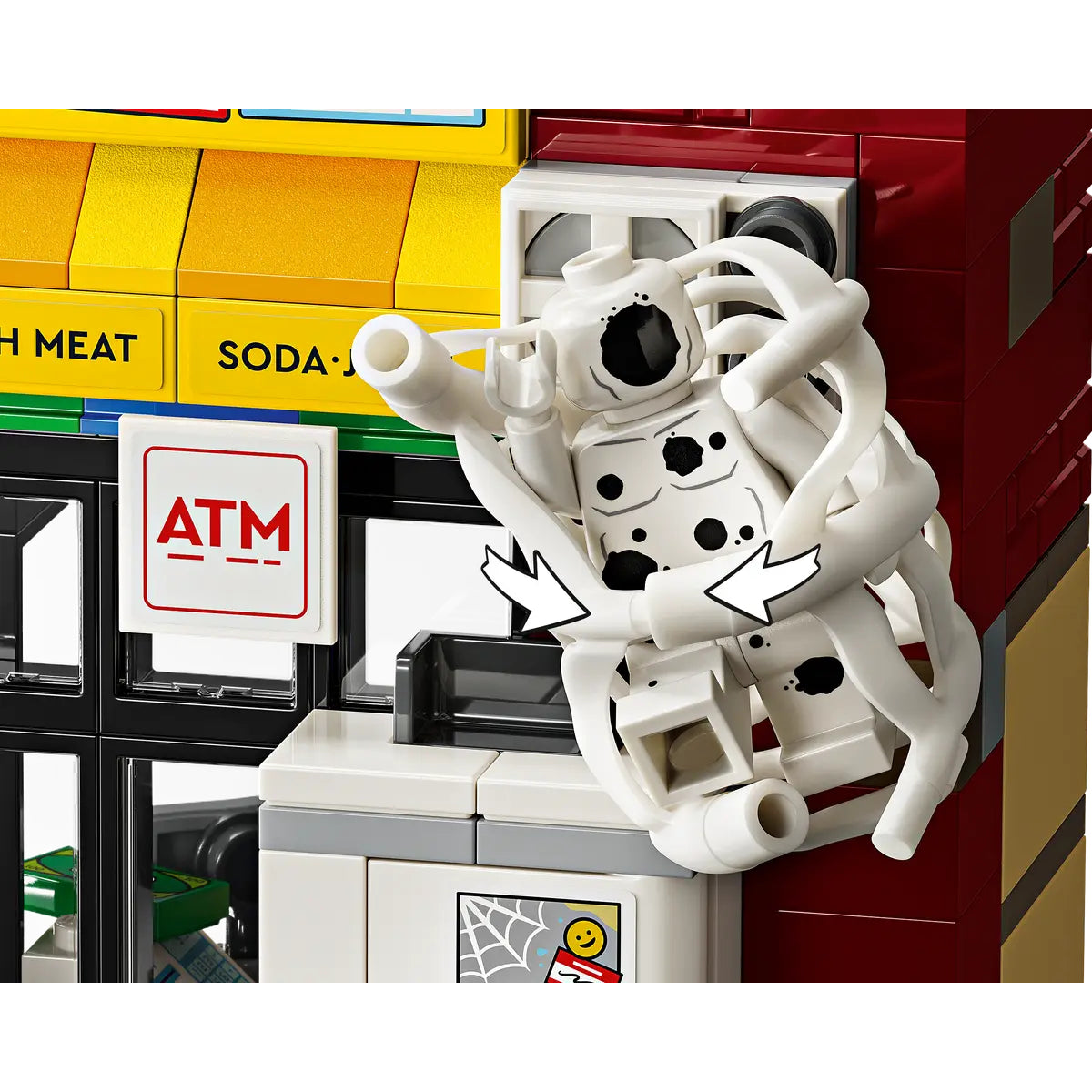 LEGO Marvel Spider-Verse Miles Morales vs The Spot Superhero Building Toy Set (375-Pieces)