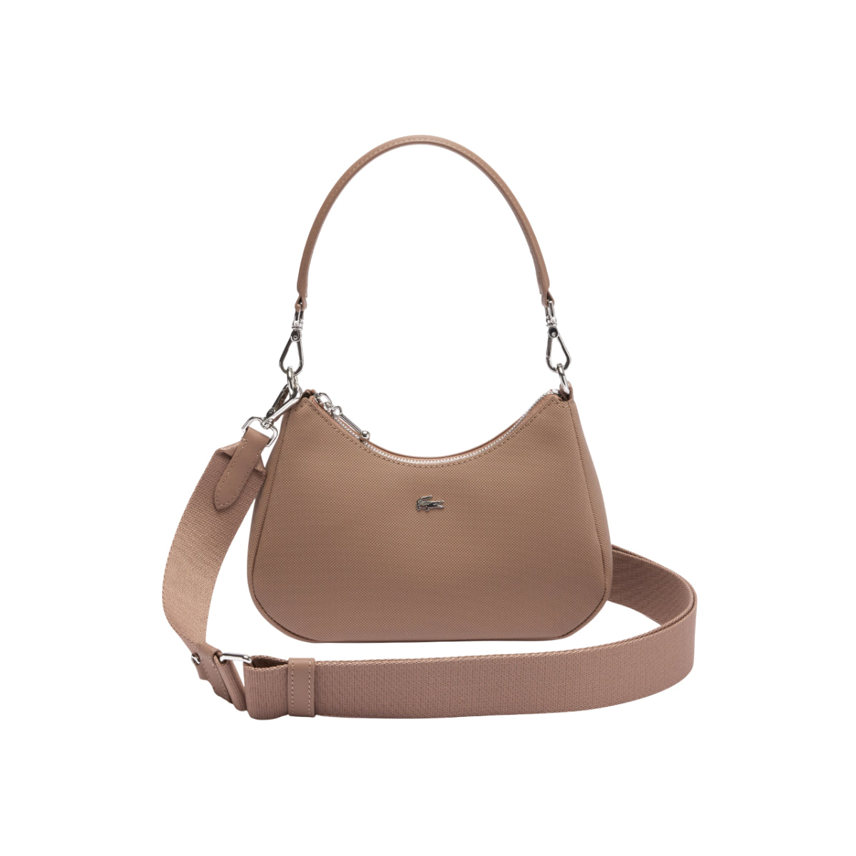 LACOSTE Women's Daily City Shoulder Bag - Taupe