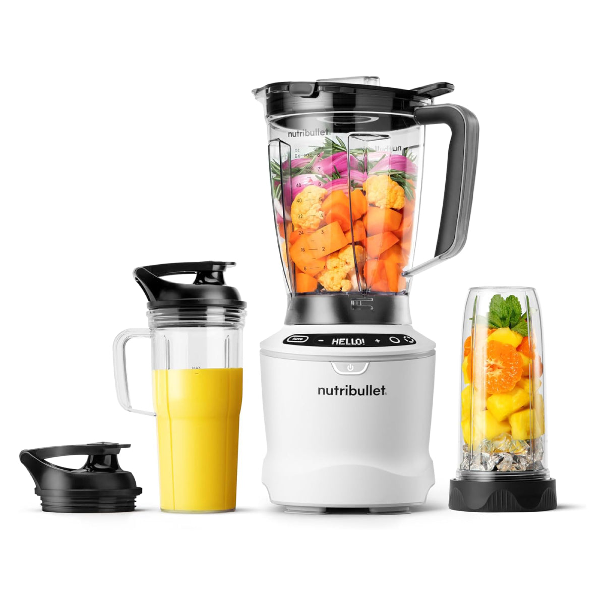 Nutribullet NBF50700AW Smart Sense Blender Set - Matte White