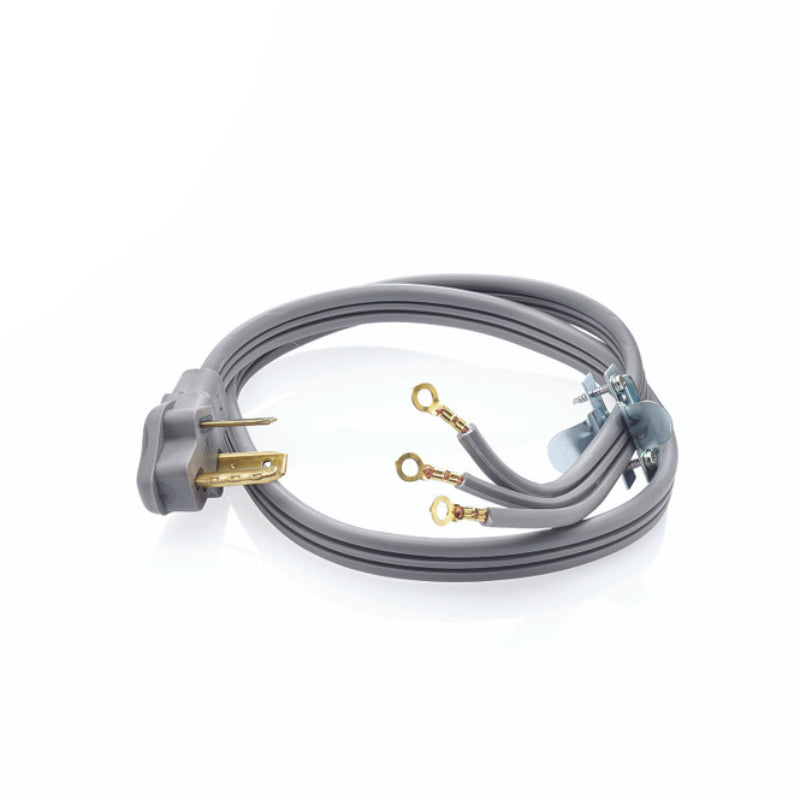 NDA 4' 30 AMP 3 Wire Cord Bagged - Gray