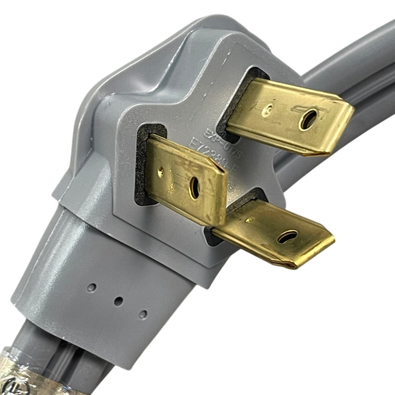 NDA 4' 40 AMP 3 Wire Cord Bagged - Gray