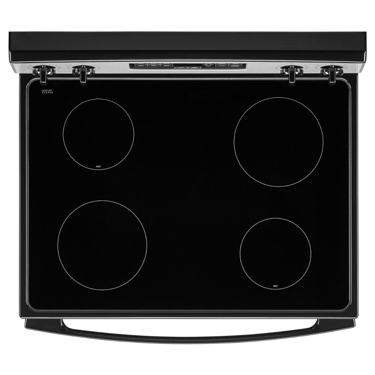 Amana AER6303MMS 4.8 cu. ft. Freestanding Electric Range with Extra-Large Oven Window - Silver