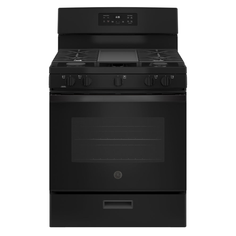 GE Appliances 5.0 cu. ft. Freestanding Natural Gas Range with 5 Burners