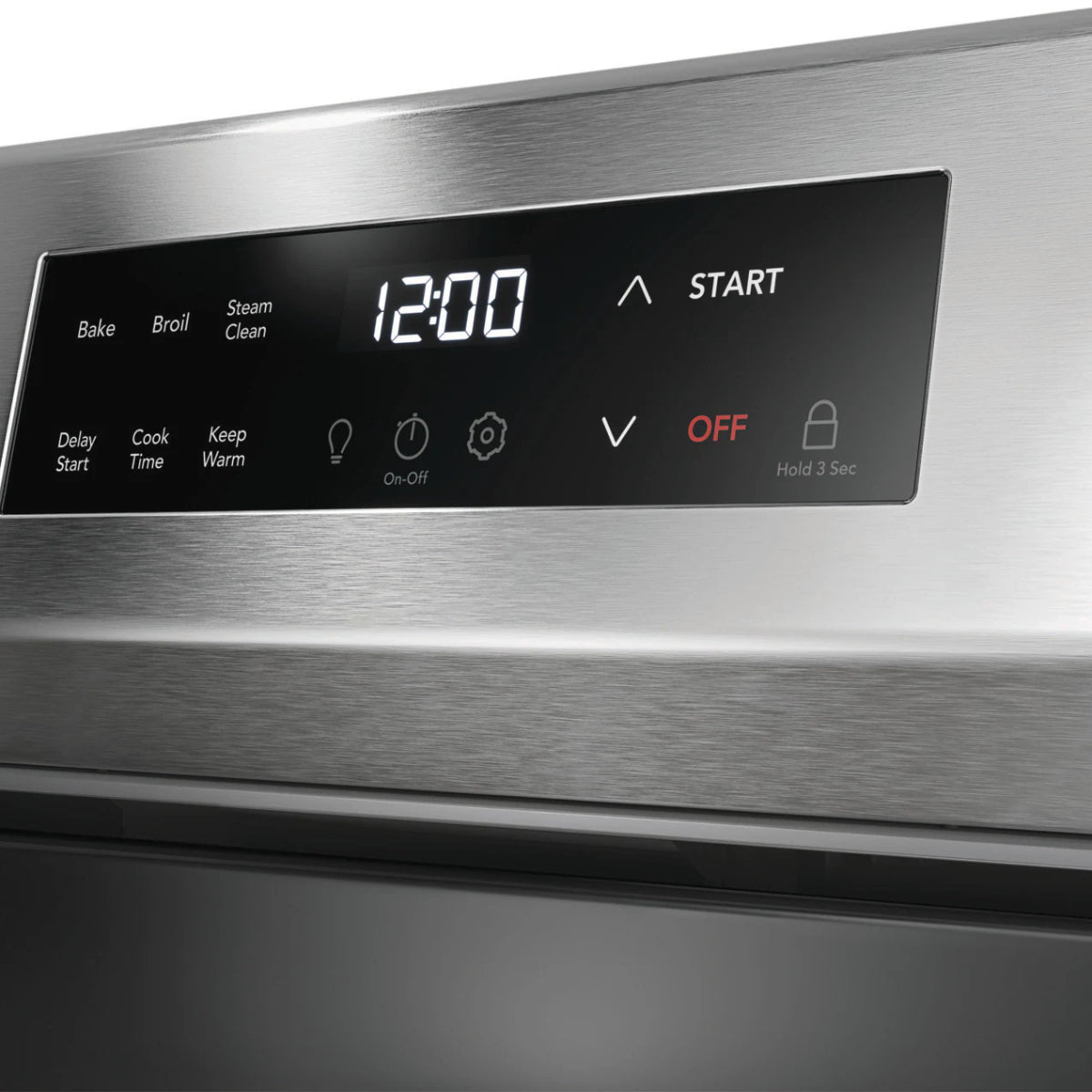 Frigidaire FCRG3062AS 5.1 cu. ft. Gas Range with Steam Clean - Silver