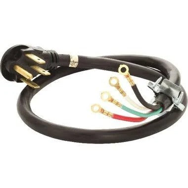 4' 4 Wire 40 Amp Range Cord - Curacao