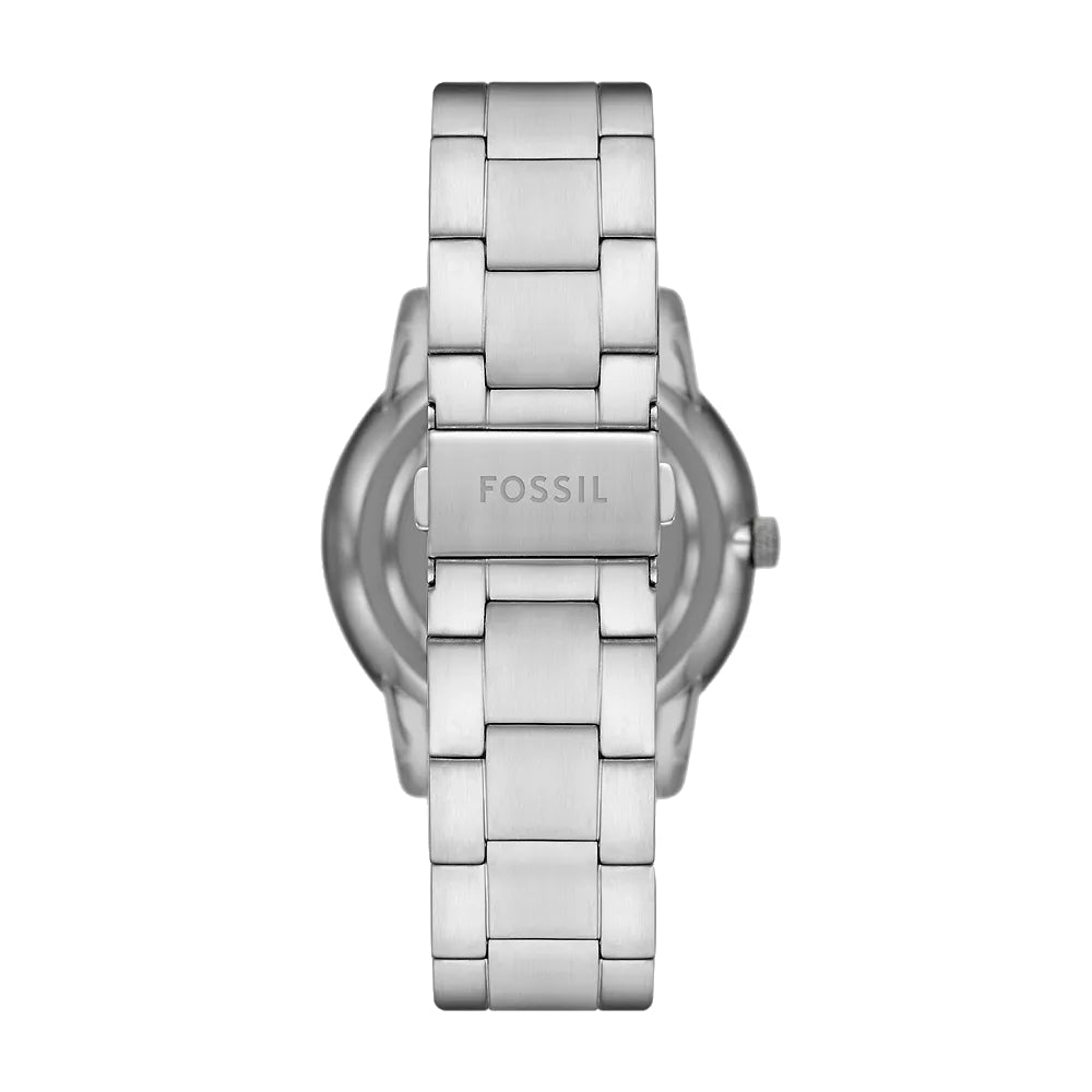 Fossil Neutra Men's 42mm Silver-Tone Bracelet Watch - Blue Dial