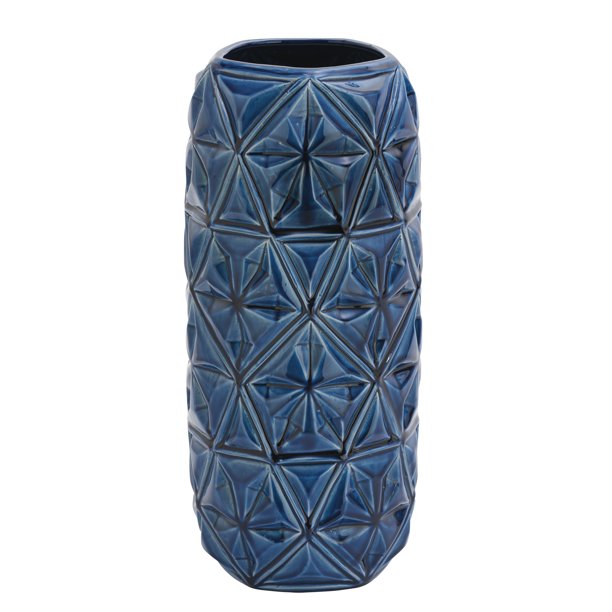 Ceramic Blue Vase
