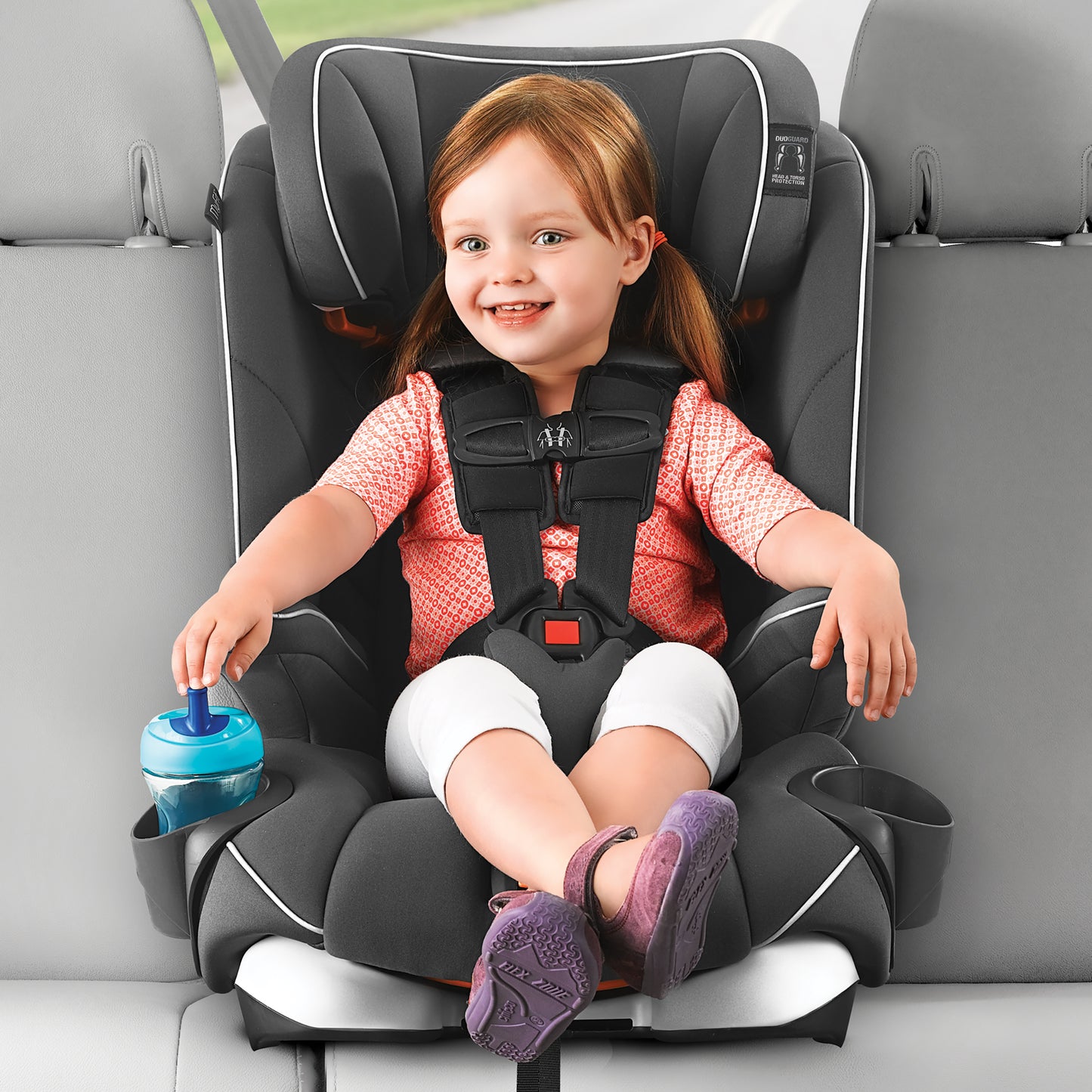Chicco MyFit Harness+Booster Car Seat- Gardenia