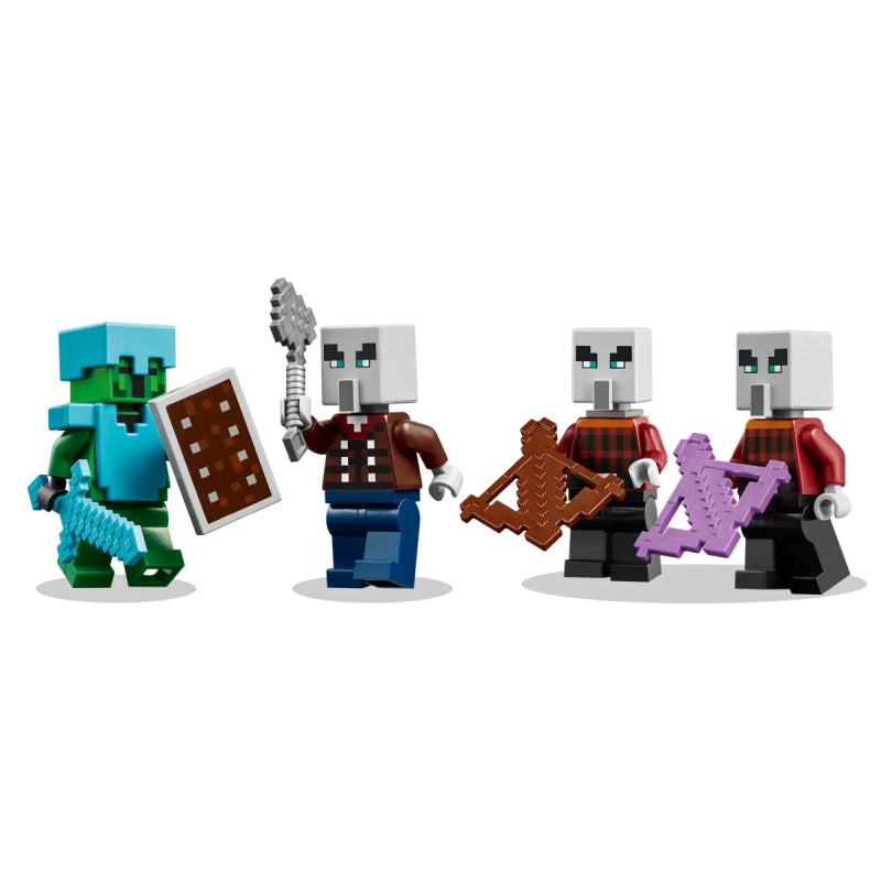 LEGO Minecraft The Illager Desert Patrol Building Toy Set (105-Pieces)