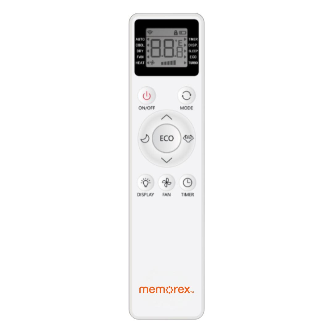 Memorex 6,000 BTU 115-Volt Window Air Conditioner - White