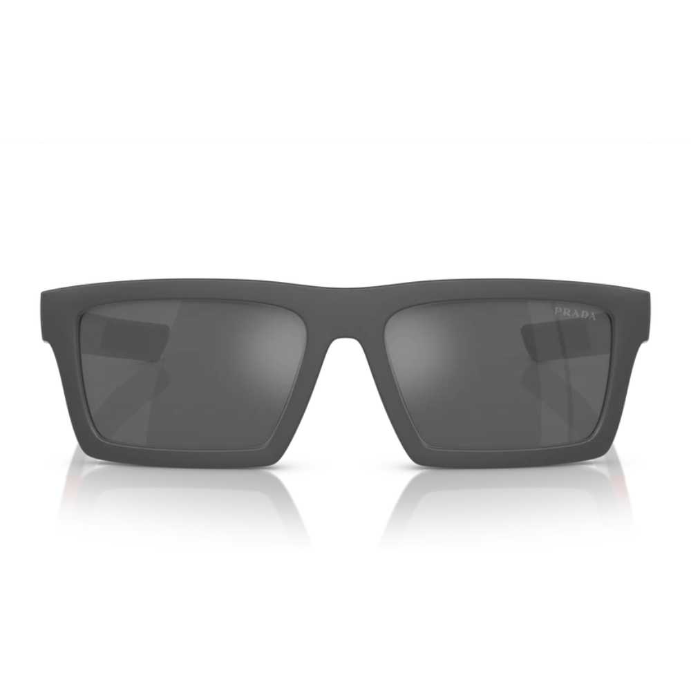 Prada PS02ZSU5518K Men's Rectangle Solid Color Sunglasses