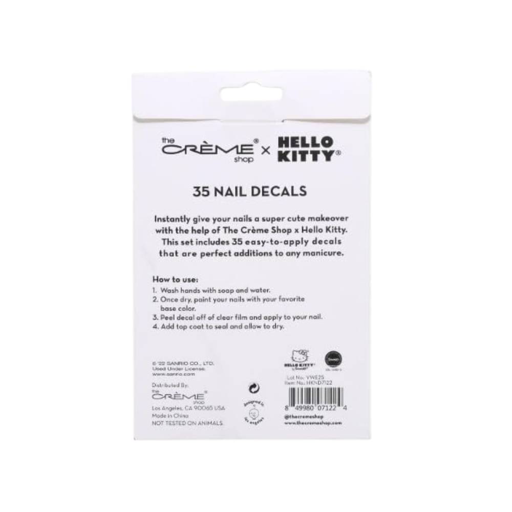 The Creme Shop X Hello Kitty Nail Decals Manicure (35 Pieces)