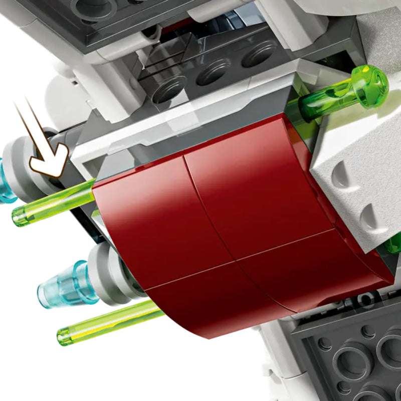 LEGO Star Wars The Clone Wars Ahsoka's Jedi Interceptor Spaceship Buildable Toy Set (290-Pieces)