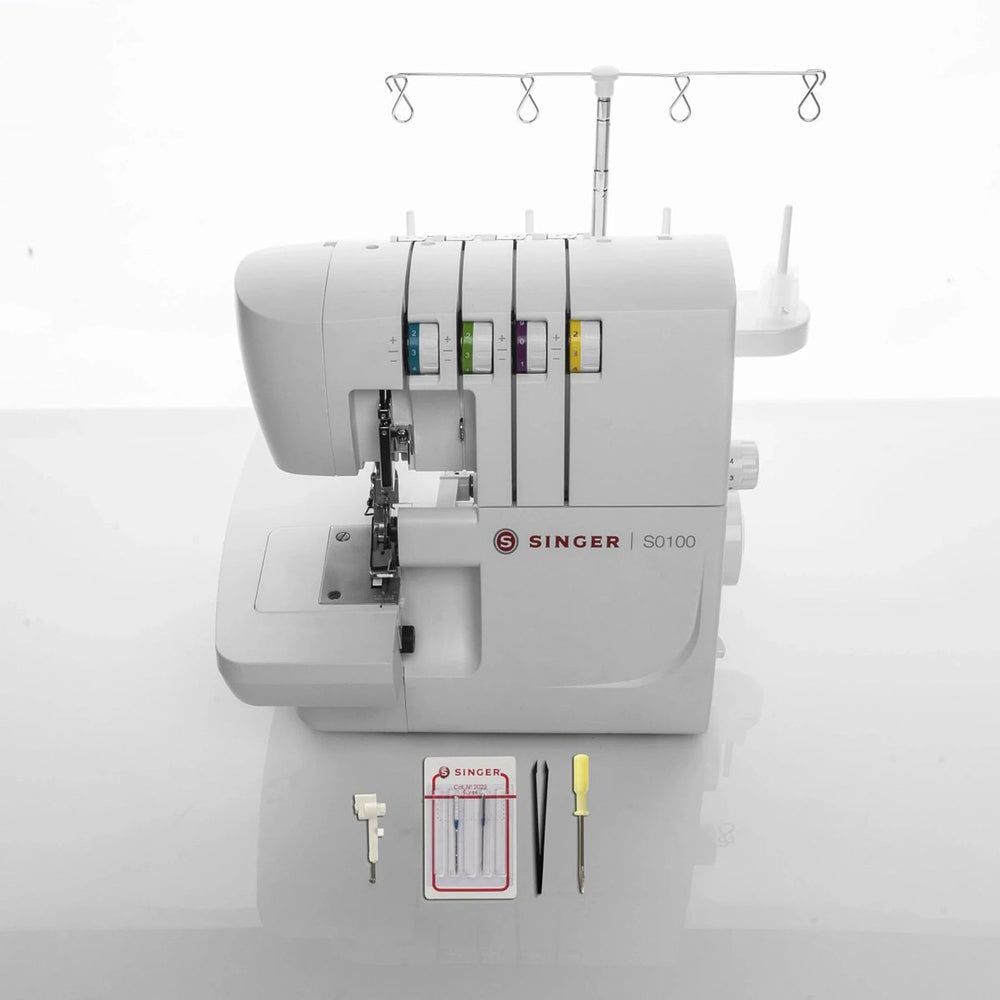 Singer S0100 Serger Sewing Machine - White