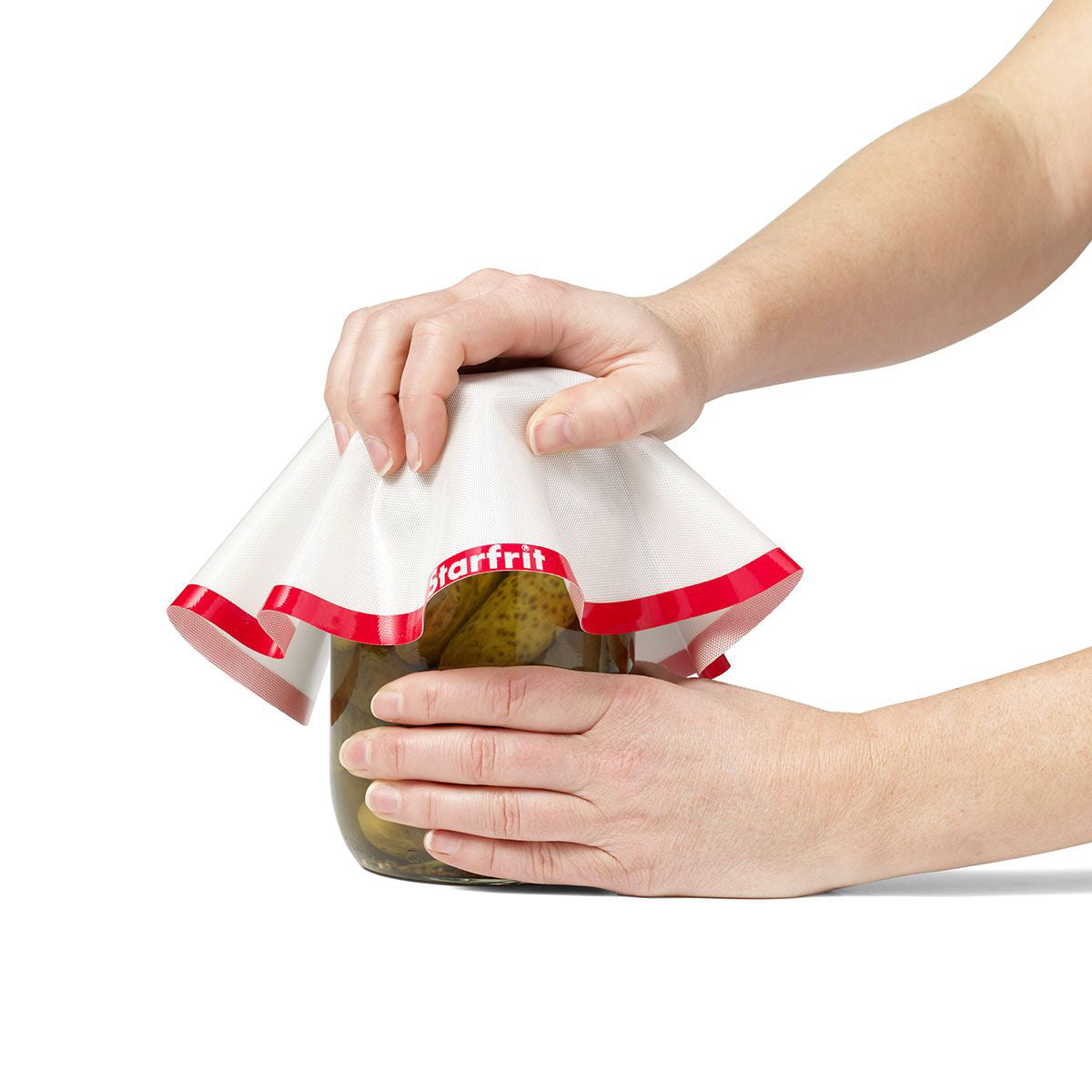 Starfrit 12" Kitchen Mat - Red/White