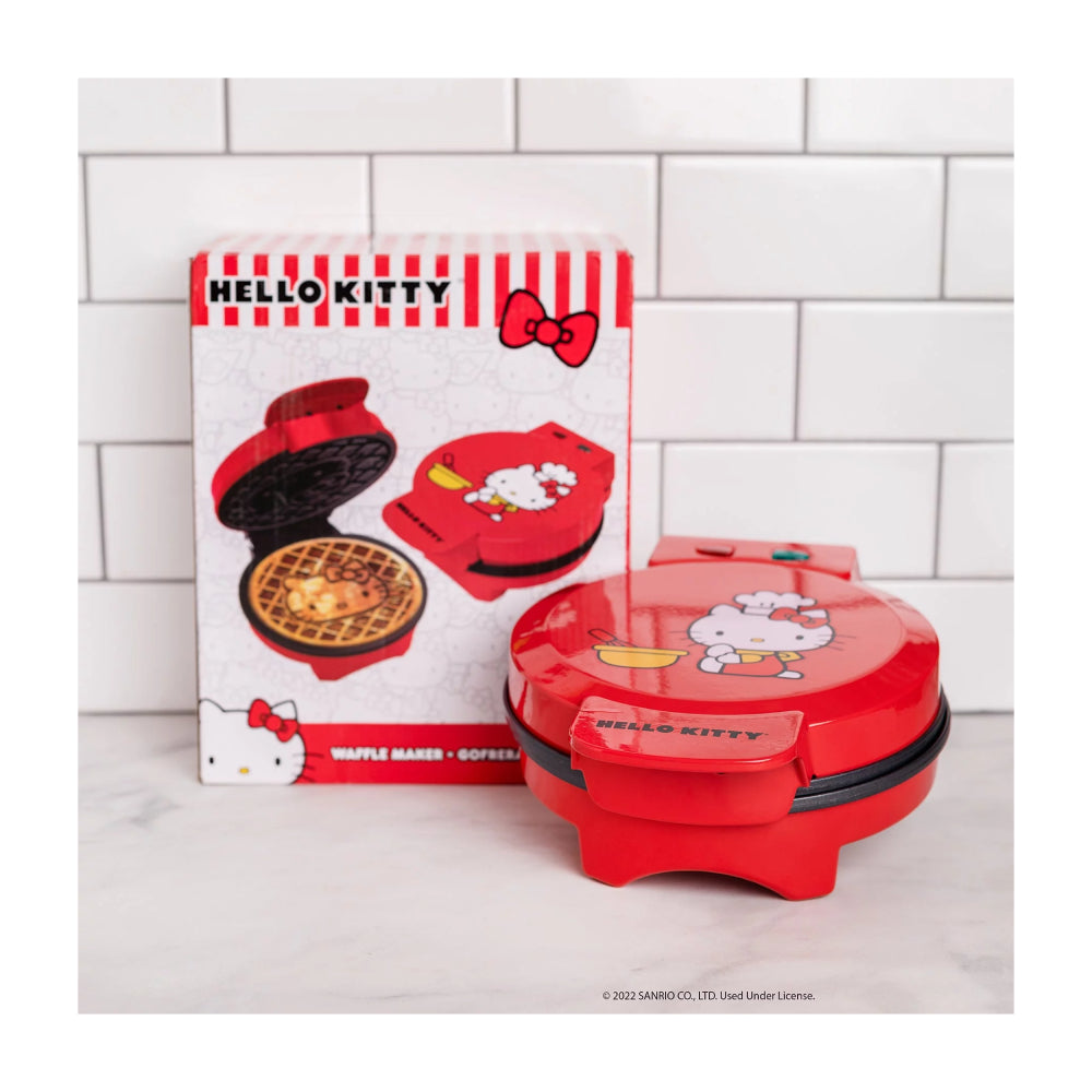 Hello Kitty WM1/KIT/HK1 Waffle Maker - Red