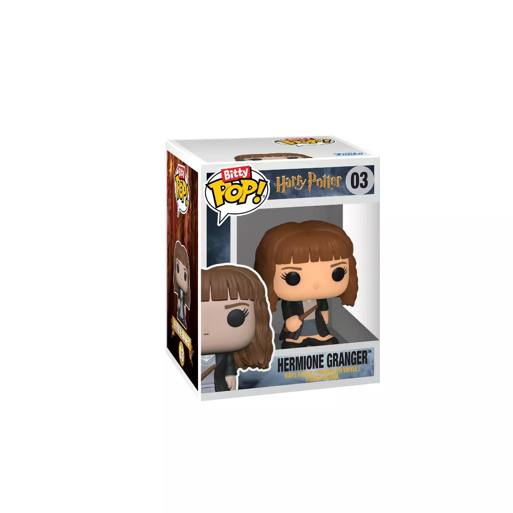 Figuras Funko Bitty Pop! Harry Potter - Hermione con túnica (paquete de 4)