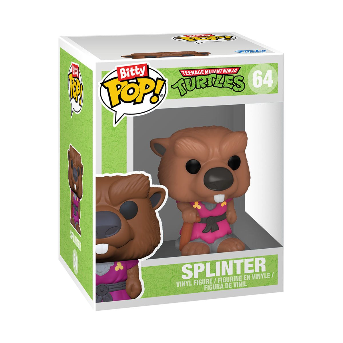 Funko Bitty Pop! Teenage Mutant Ninja Turtles Splinter Figures (4 Pack)