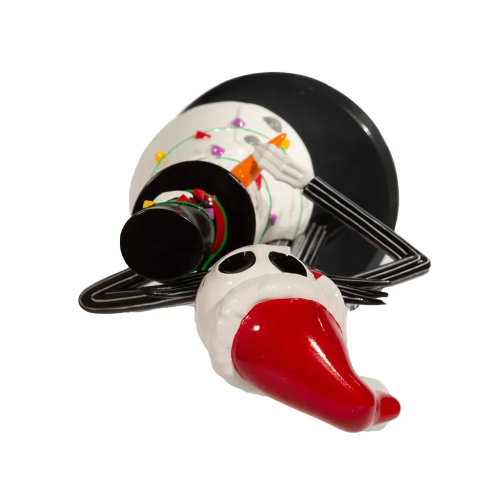 Kurt Adler 11" Nightmare Before Christmas Jack Skellington with Snowman Nutcracker - Red/White