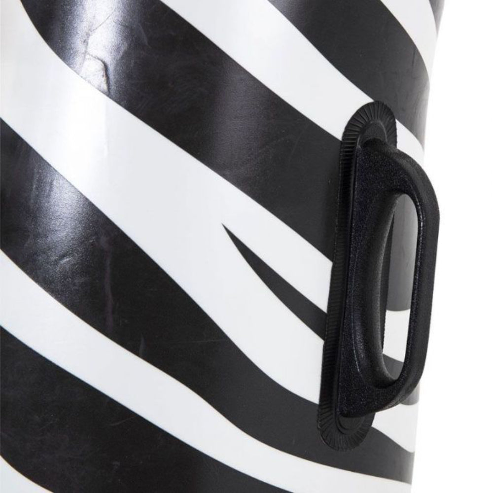 Bestway H2OGO! Lights 'n Stripes Zebra Ride-On Pool Float with LED Lights - Curacao