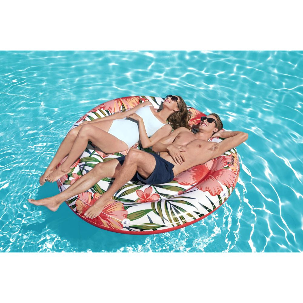 Bestway Float'n Fashion Peaceful Palms Inflatable Pool Float - Curacao