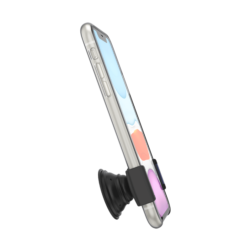 PopSockets PopGrip Slide Stretch Cell Phone Grip & Stand - Black