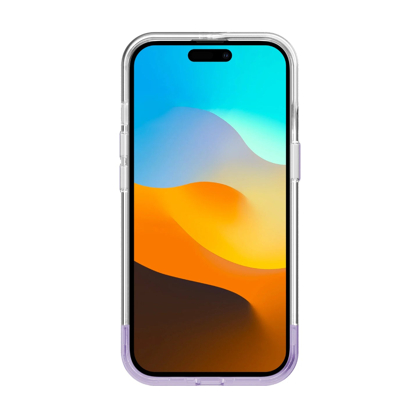 Nimbus9 Ghost 3 MagSafe Case for iPhone 15 - Clear/Purple