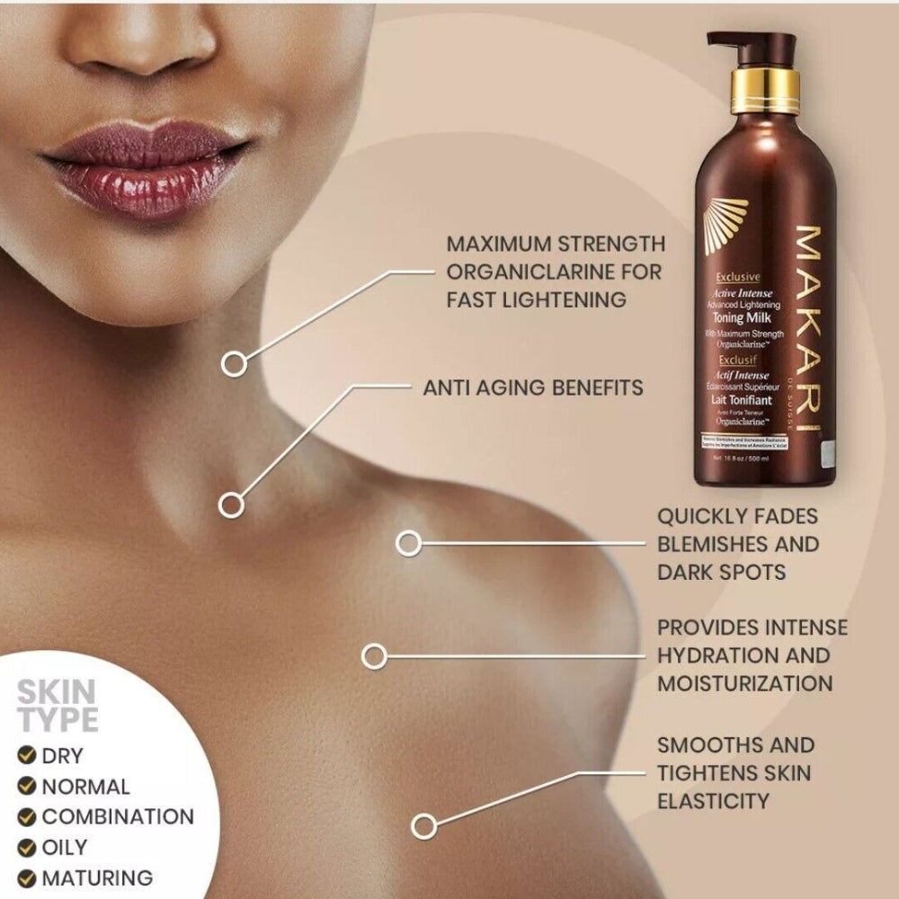 Makari Exclusive Tone Boosting 16.8 oz Body Lotion