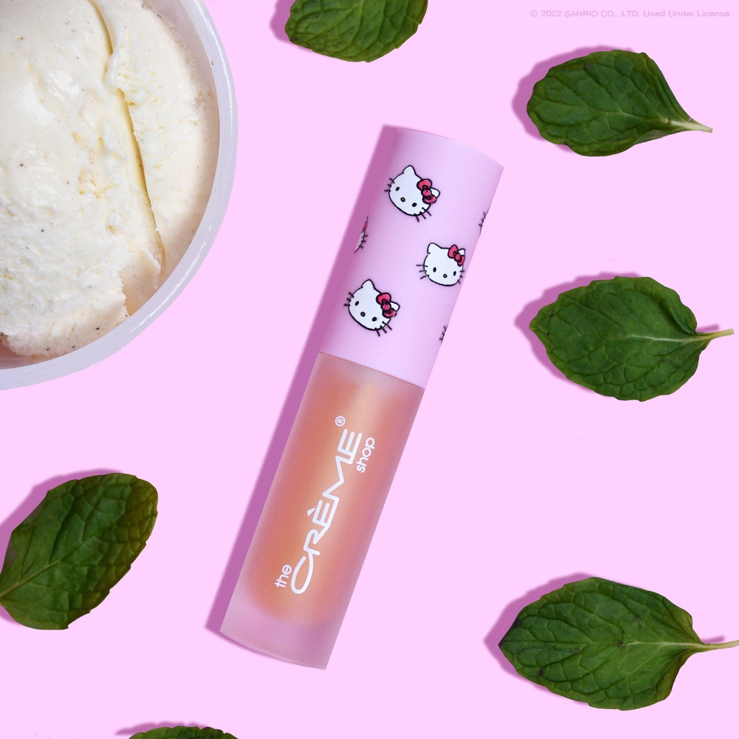 The Creme Shop Hello Kitty Kawaii Kiss Moisturizing Lip Oil - Vanilla Mint