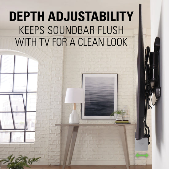 Sanus SASB1-B1 Soundbar Mount - Black - Curacao