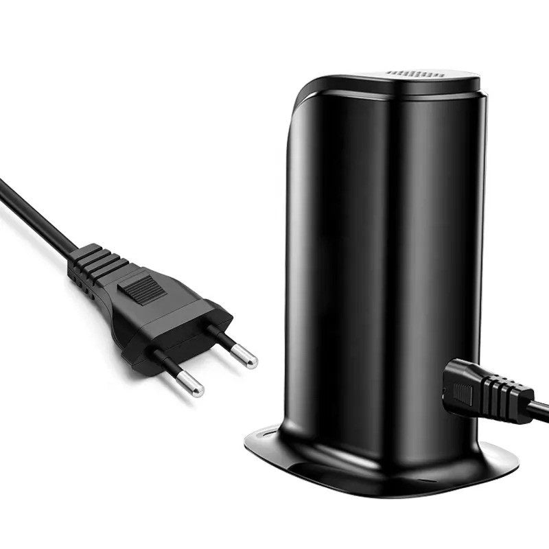 Cargador USB de 6 puertos y 40 W, color negro