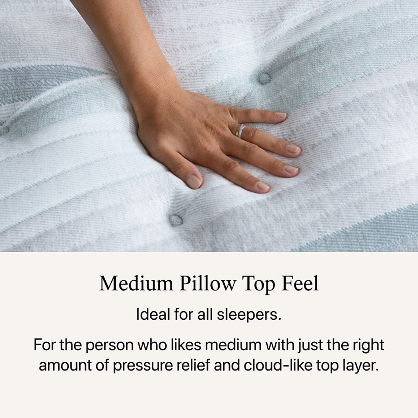 Colchón con cubierta tipo almohada tamaño king de California Beautyrest Harmony Lux Anchor Island, gris y blanco