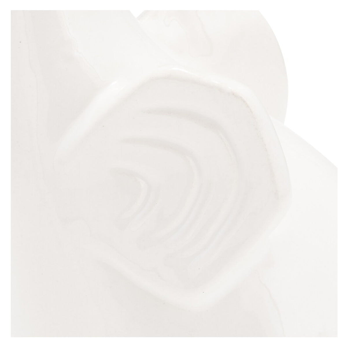 Sagebrook Home Modern 9" Elephant Decor in Ceramic - White