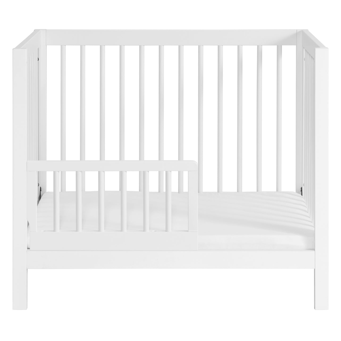 Soho Baby Essential White 4-in-1 Mini Convertible Wooden Crib