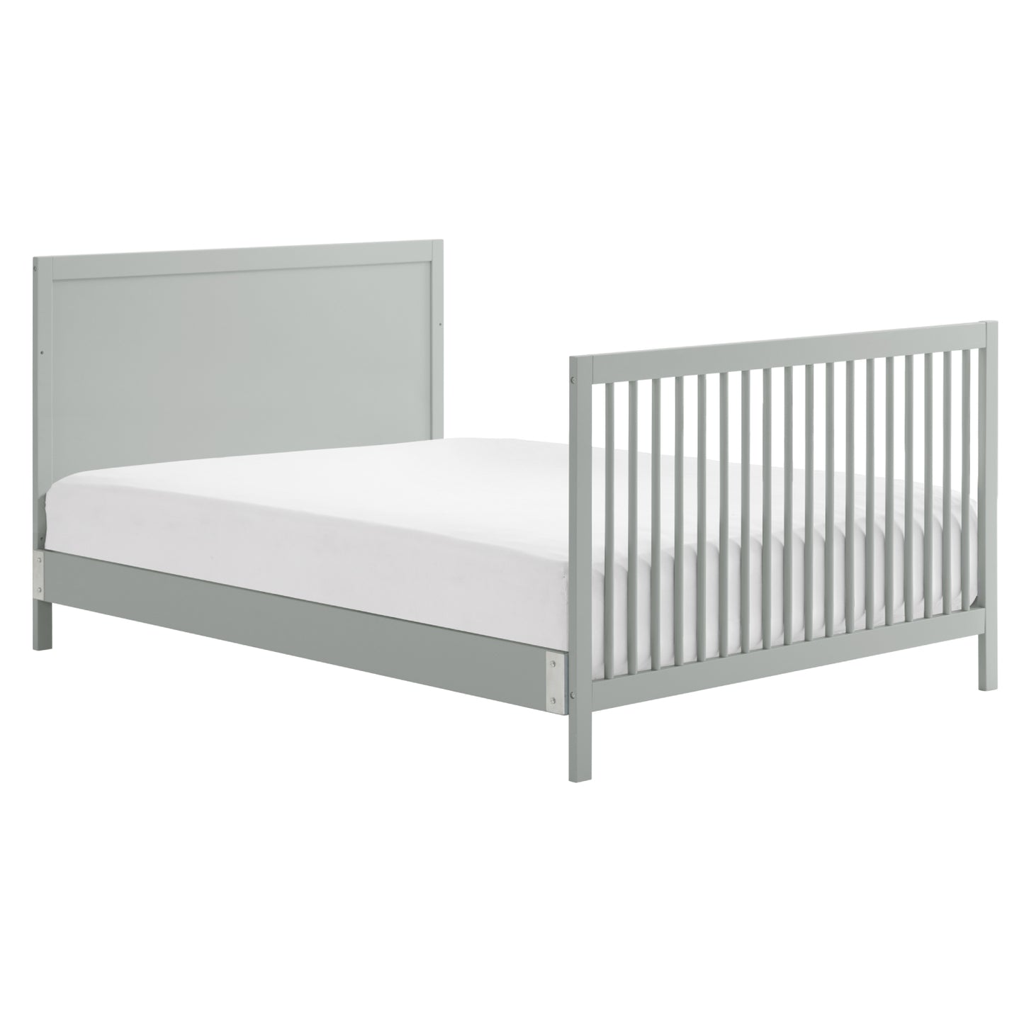 Soho Baby Essential Gray 4-in-1 Panel Wooden Crib