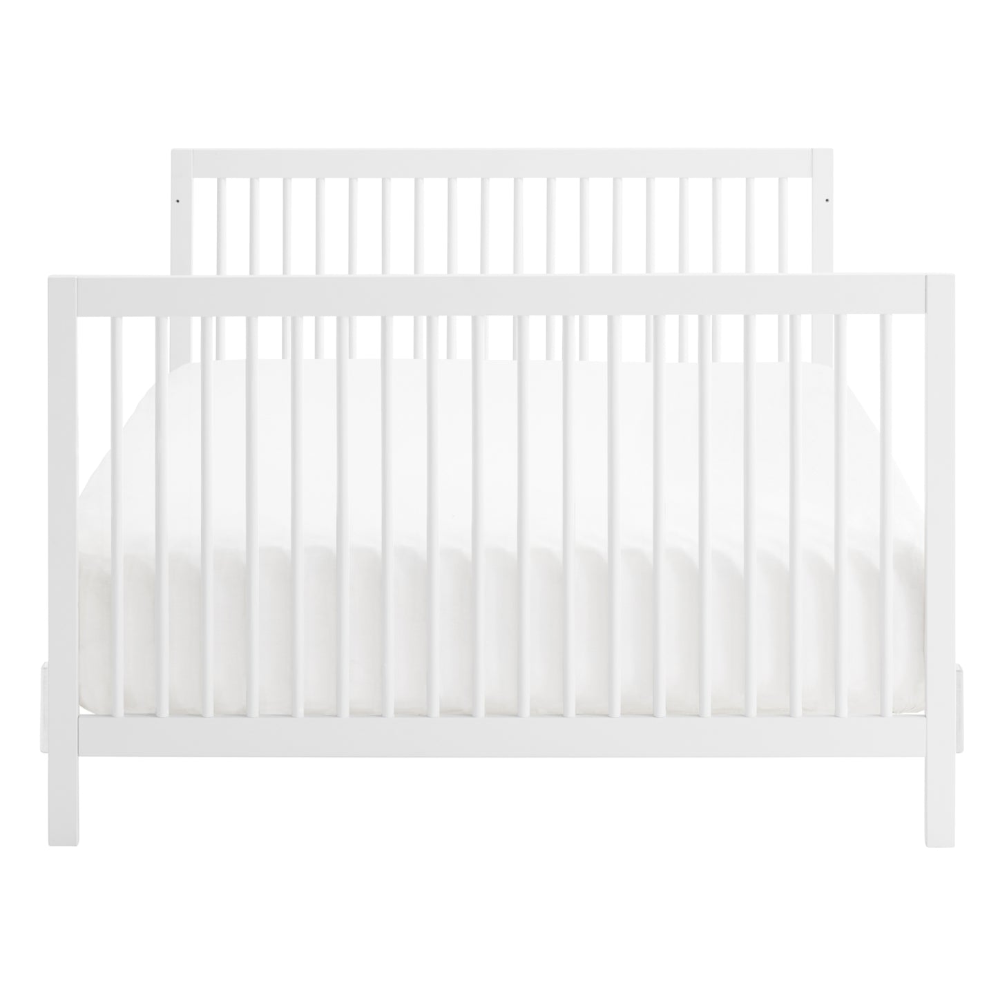 Soho Baby Essential Island White 4-in-1 Wooden Crib