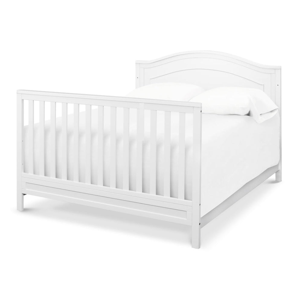 Cuna convertible de madera 4 en 1 Charlie White de DaVinci