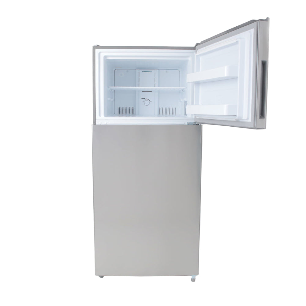 Avanti FF18D3S4 18 cu.ft. Freestanding Top Freezer Refrigerator - Silver