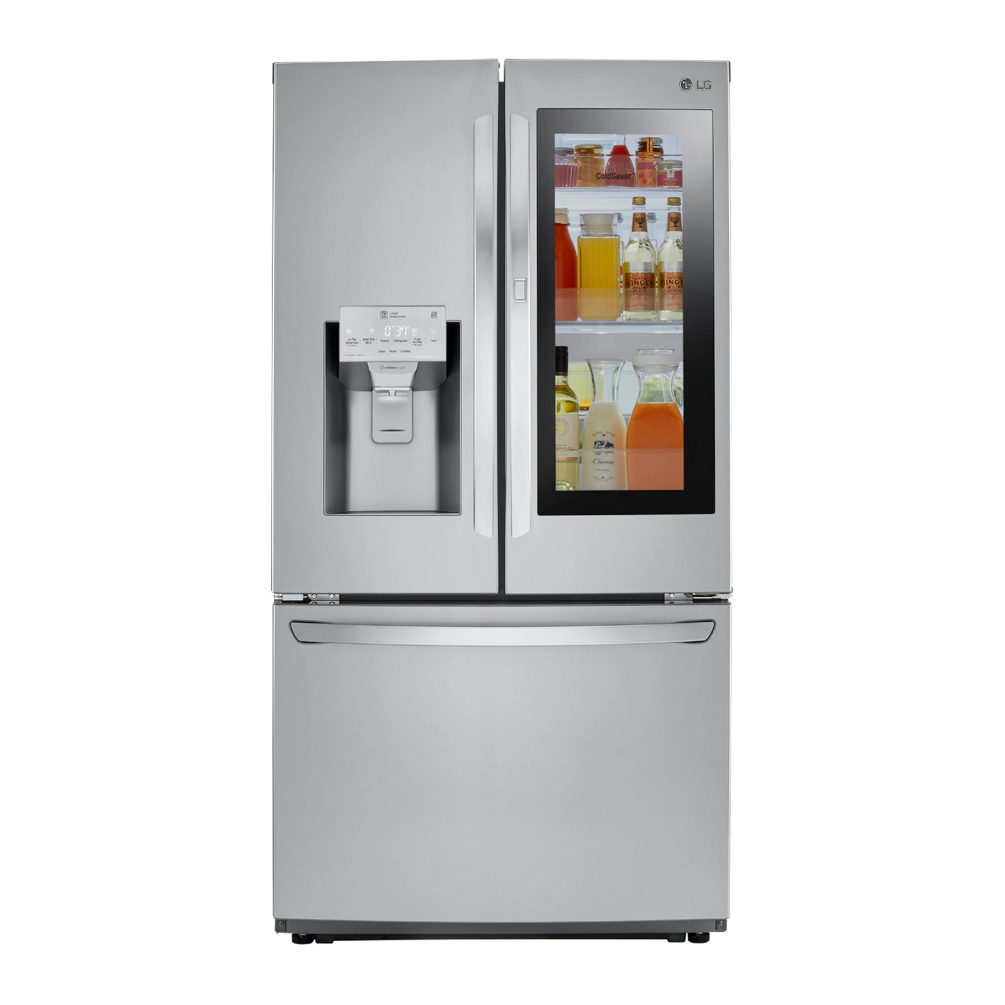 LG 26 CF SS InstaView Door-in-Door Refrigerator - Curacao