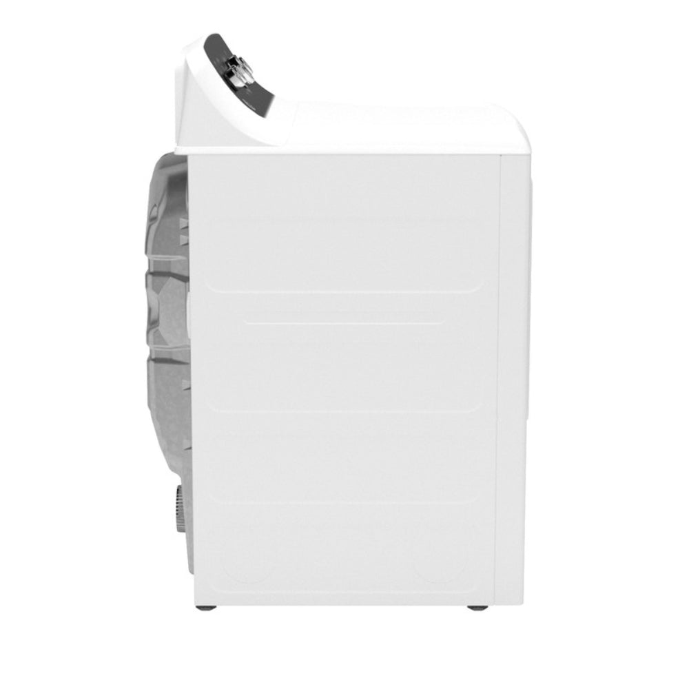 GE GTD48GASWWB 7.2 cu. ft. Front Load Gas Dryer with Up To 120 ft. Venting - White