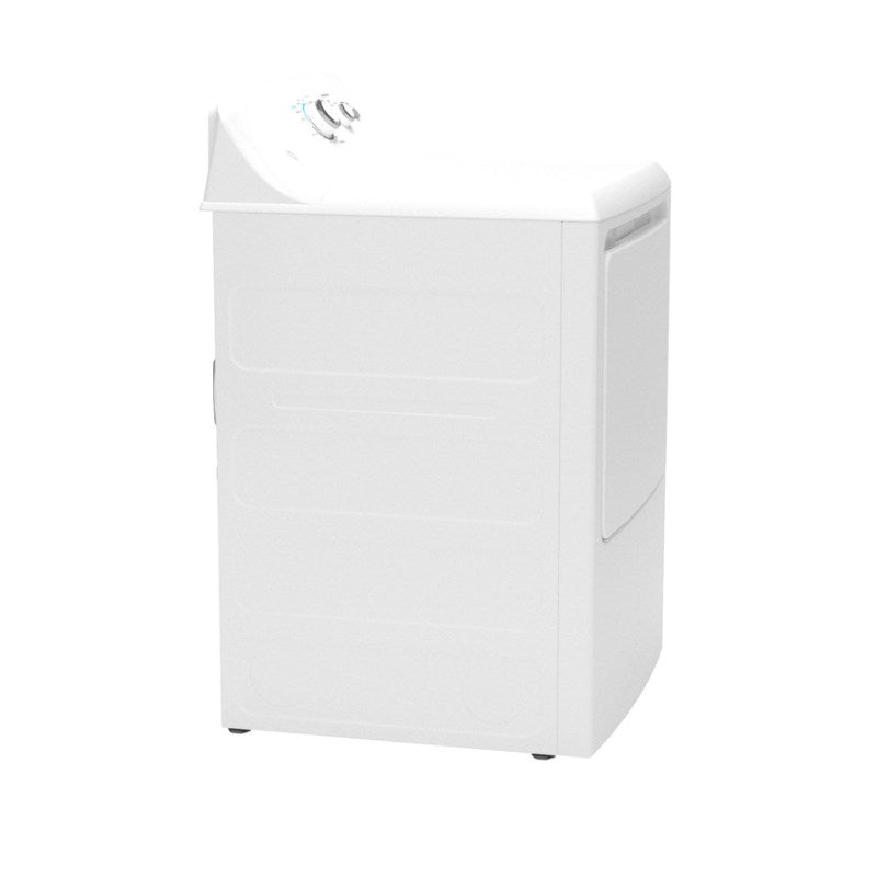 GE GTX33GASKWW 6.2 cu. ft. Front Load Gas Dryer with Up To 120 ft. Venting - White